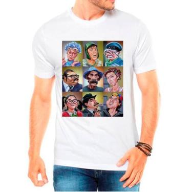 Imagem de Camiseta Desenho Chaves Chapolin Chiquinha Kiko Masculina 13 - DESIGN 