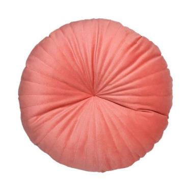 Imagem de Almofada Redonda Rendy 40 cm em Veludo Várias Cores - Díspar Design, R