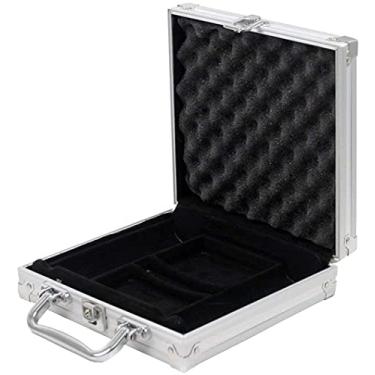 Imagem de Da Vinci Estojo de alumínio para fichas de pôquer – escolha entre 5 tamanhos (100, 200, 300, 500, 750 e 1000 unidades)