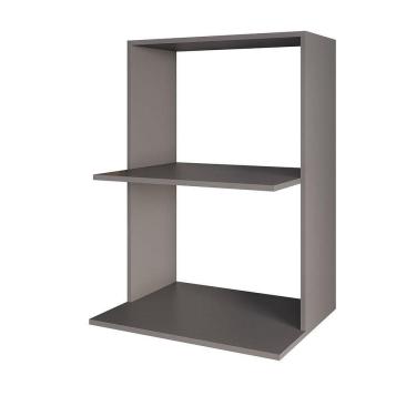 Imagem de Suporte Para Microondas E Forno Nicho Suspenso Thai 60cm Grafite M12 - D`rossi