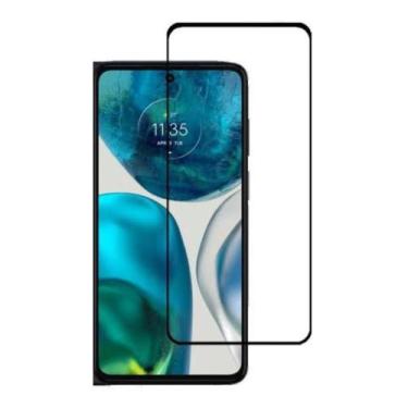 Imagem de Película Para Moto G52 3D Preto Cobre Toda Tela - Inova