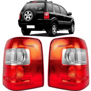 Imagem de Par Lanterna Traseira Ecosport 2004 2005 2006 2007 2008 4x2 Original F