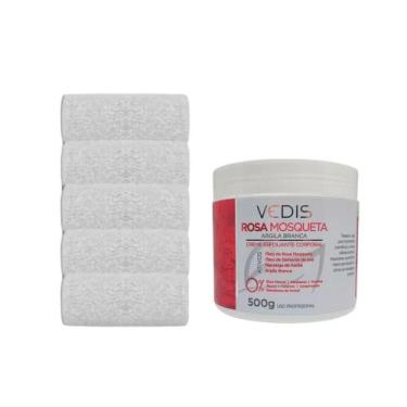 Imagem de Kit Gesso Atadura Polarfix + Creme Esfoliante Rosa Mosqueta 500g - Ved