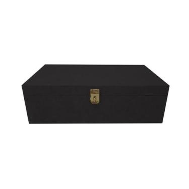 Imagem de Caixa Retangular para Mini Chandon com Dobradiça Fecho Ouro Velho 1 Di