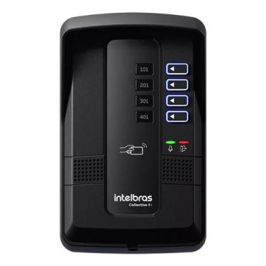 Imagem de Porteiro Coletivo 4 Pontos Interligável Collective 4i - Intelbras