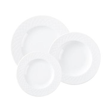 Imagem de Jogo De Pratos Tramontina Ingrid Em Porcelana 12 Peças