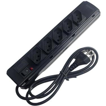 Imagem de Filtro Extensão Régua 5 Tomadas Cabo 5 Metros FLK05VM5M KITEC, Bivolt