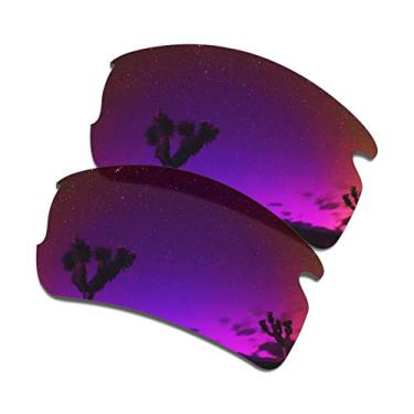 Imagem de SmartVLT Lentes de substituição masculinas Midnight Sun para óculos de sol Oakley Flak 2.0 OO9295