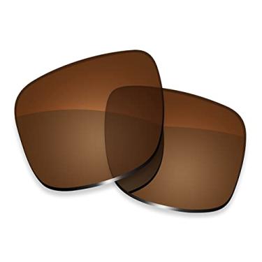 Imagem de ToughAsNails Lentes de reposição polarizadas para óculos de sol Oakley X Squared OO6011 - Mais opções, Marrom - Polarizado, Tamanho �nico