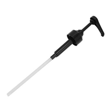 Imagem de Bomba de Xarope de café, Cabeça de Medição de Pressão de Bebidas, Bomba de Xarope Com 8ml, Bomba de Pressão de Xarope, Garrafa de Molho para Monin 1883 (Preto)