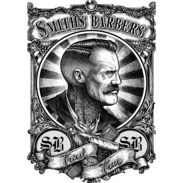 Imagem de Placas Decorativas Barbearia Barber Shop Cabelo Cabeleireiro Diversas 