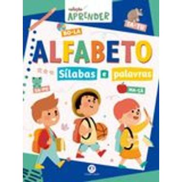 Imagem de Livro - Apoio Escolar - Aprenda a escrever E Livro - Alfabeto - Sílaba