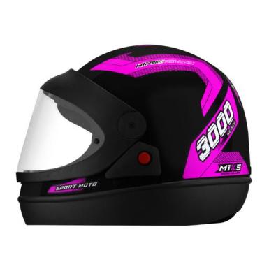 Imagem de Capacete Fechado Moto Mixs New Automatic Masculino Feminino Segurança 