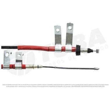 Imagem de Cabo de comando do freio Traseiro Hyundai Hb20 S 2013 a 2021 - TUBA
