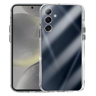 Imagem de Capa Capinha SPACE CASE Clear Ultra Resistência Híbrida Compatível Samsung Galaxy S24 Plus