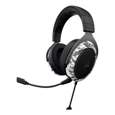 Imagem de Headset Gamer Corsair Hs60 Haptic Bass - Camuflado, Camuflado