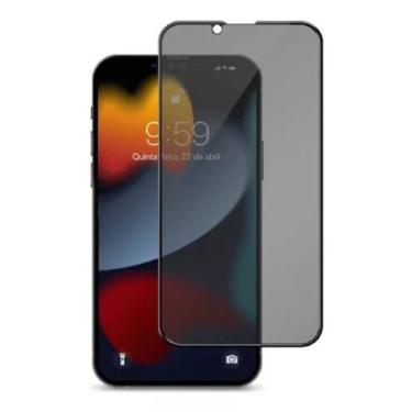 Imagem de Película Privacidade De Vidro 3D Anti Espião Para Iphone 13 PRO MAX - 