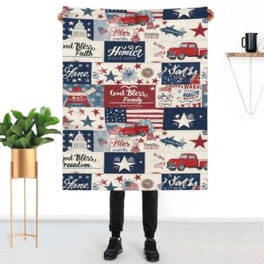 Imagem de Cobertor de flanela com estampa de gnomo 101,6 cm x 127 cm, macio e aconchegante para amantes de gnomos, perfeito para cama, sofá, viagem ou decoração temática de jardim, cobertor leve e quente para