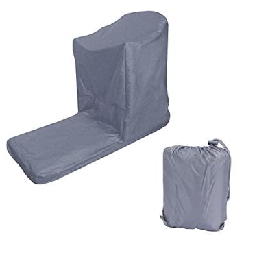 Imagem de MUNEFE Capa para esteira, protetor à prova d'água para máquina de corrida, capa protetora para máquina de corrida em forma de L para a maioria das esteiras dobráveis