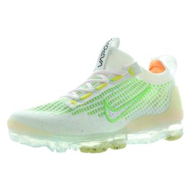 Imagem de Nike T nis masculino Air Vapormax 2021 FK branco/azul fotogr fico e preto (DM0025 100), Branco/branco p rola rosa - vela, 7.5