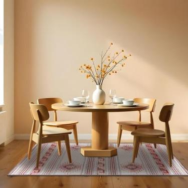 Imagem de 1 Tapete Sala Jantar Mesa Sem Pelo Js Fu 100 x 150 Vr - IDEALIZA, M35A