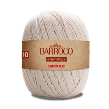 Imagem de Linha Círculo Barroco Natural 10 700g, 20 - Natural