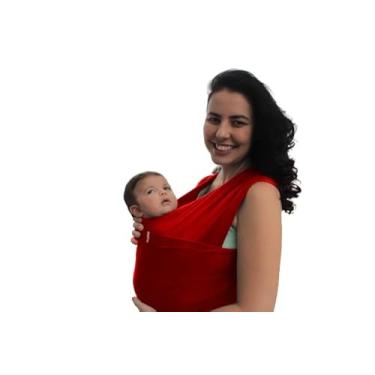 Imagem de Dry Fit, Canguru, Wrap Sling, Verão Proteção Ev 50 (Vermelho)
