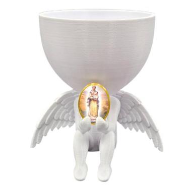 Imagem de Anjo d Guarda Anjinho Nossa Senhora Salete Vasinho Decoração - Point d