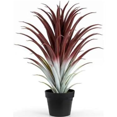 Imagem de Keeplush Planta de Aloe Vera Artificial Vermelha de 66 cm