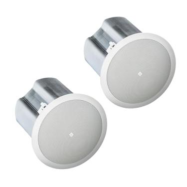 Imagem de JBL Professional Alto-falante de teto coaxial Control 16C/T bidirecional de 16 cm, branco, vendido em pares
