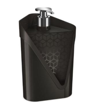 Imagem de Dispenser Click Para Pia 500 Ml Com Porta Esponja Resistente Para Cozi
