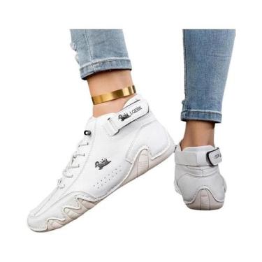 Imagem de Botas de Tornozelo Femininas - Planas, com Cadarço e à Prova d'Água, 3