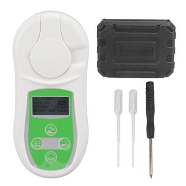 Imagem de Brix medidor refratômetro portátil portátil Brix Reader Tester com ATC para o teor de açúcar de bebida de frutas Medindo a medição precisa Lente HD Exibição fácil de usar material