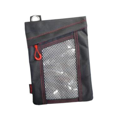 Imagem de Bothyi Bolsa para ferramentas com zíper, bolsa para ferramentas de eletricista, organizador de utilidades portátil à prova d'água, cinto para acampamento