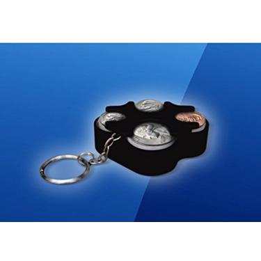 Imagem de Chaveiro organizador de moedas cores sortidas, Preto