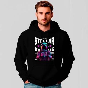 Imagem de Moletom Canguru Estampado Stellar REF1499-Masculino