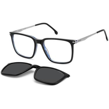 Imagem de Óculos de Sol Carrera Clip On 357C 9ZJ 5417 Preto Masculino - Preto - Masculino - Único-Masculino