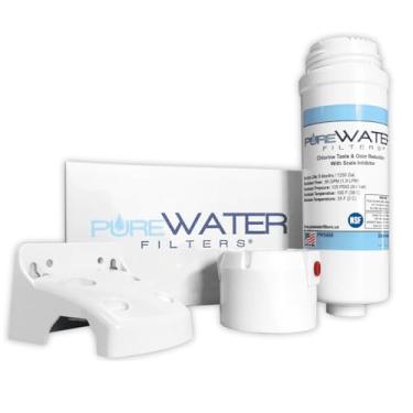 Imagem de Kit de filtro de água compatível com Keurig B150, K150, B155, K155, K2500, K3000, B3000, B3000SE, K3500, K4000 (filtro, cabeça de caixa, suporte de montagem com parafusos) por PureWater Filters