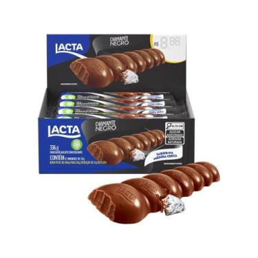 Imagem de Tablete de Chocolate Diamante Negro ao Leite 28g Display com 12 Unidad