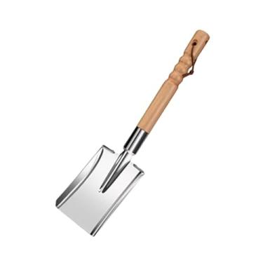 Imagem de Baoblaze Pás de jardim com cabo ergonômico, presente para jardineiro, pás leves e portáteis para agricultura, capina, jardinagem, escavação ao ar livre, Quadrado