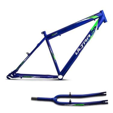 Imagem de Quadro Aro 29 Em Aço Carbono Ultra Bikes Masculino, Azul, Aro 29
