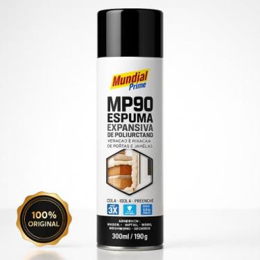 Imagem de Espuma Expansiva De Poliuretano PU Mundial Prime 500Ml/320g, 300ml