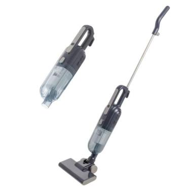 Imagem de Aspirador de Pó Compacto Vertical 2 em 1 Filtro Hepa Portátil Black De
