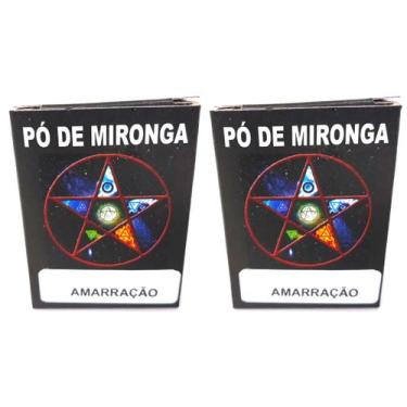 Imagem de Pó de Mironga Amarração Ritual Umbanda Macumba Exu Magia Simpatia Kit 