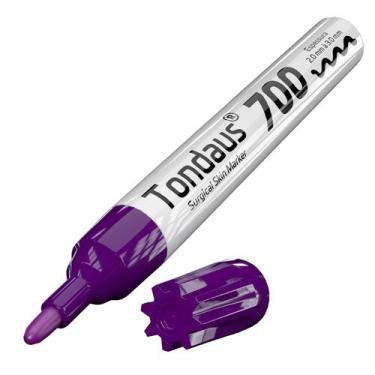Imagem de CANETA MARCAÇÃO CIRÚRGICA 2.0 a 3.0MM ROXO 01UN TONDAUS 700, ROXO