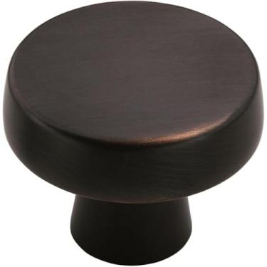 Imagem de Amerock Puxador Corp BP55272ORB Blackrock, 44 mm de diâmetro, bronze polido a óleo