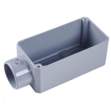 Imagem de Condulete fixo 1" tipo "E" - sem tampa / rosca BSP / sem pintura - Tra