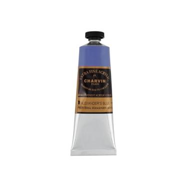 Imagem de Tinta acrílica de artista profissional extra fino Charvin, tons com tema de natureza, 60 ml azul Alexander's