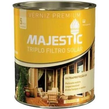 Imagem de Verniz Triplo Filtro Solar Majestic Brilh Natural 0,9l