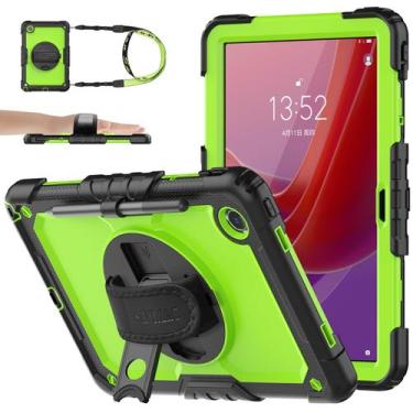 Imagem de Capa para tablet SEYMAC Stock para Lenovo Tab M11 11" verde+preta